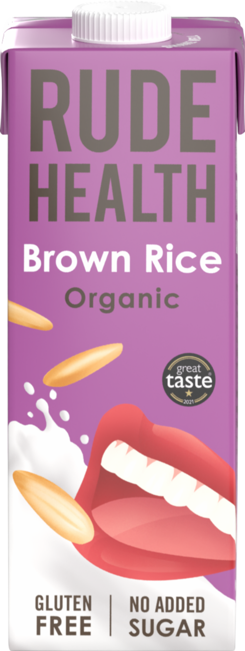 RUDE HEALTH Brown Rice Drink 1L (Pack of 6)