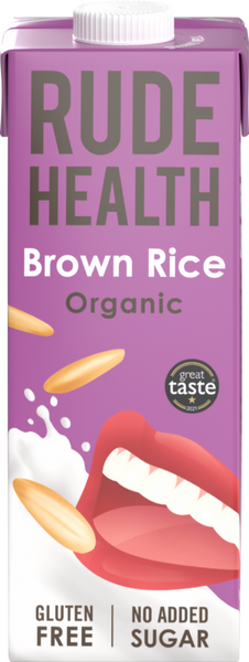 RUDE HEALTH Brown Rice Drink 1L (Pack of 6)