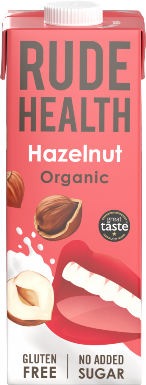 RUDE HEALTH Hazelnut Drink 1L (Pack of 6)