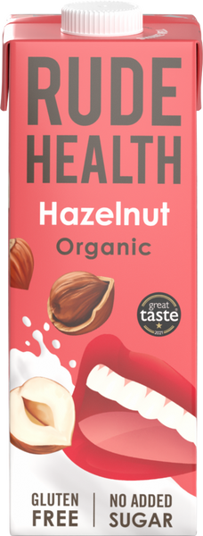 RUDE HEALTH Hazelnut Drink 1L (Pack of 6)