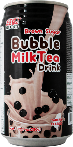 RICO Brown Sugar Bubble Milk Tea Drink 350g (Pack of 24)