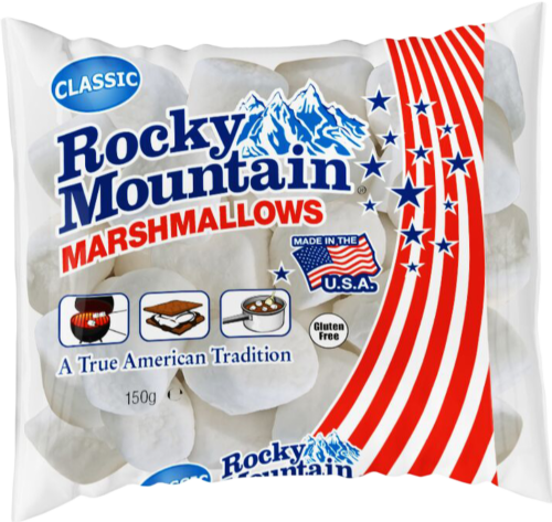 ROCKY MOUNTAIN Classic Marshmallows 150g (Pack of 24)