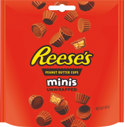 REESE'S Peanut Butter Cups - Minis 90g (Pack of 10)