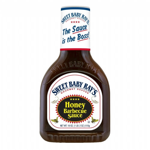 SWEET BABY RAY'S Honey Barbecue Sauce 510g (Pack of 6)