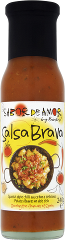 SABOR DE AMOR Salsa Brava 240g (Pack of 6)