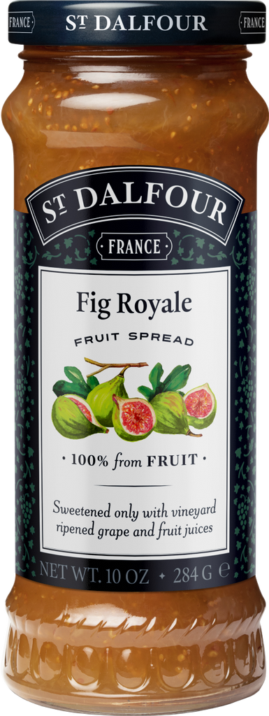 ST DALFOUR Fig Royale Fruit Spread 284g (Pack of 6)