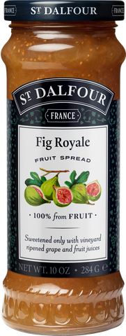 ST DALFOUR Fig Royale Fruit Spread 284g (Pack of 6)