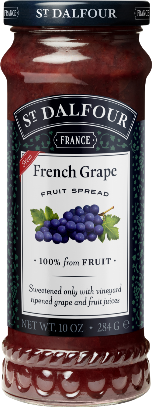 ST DALFOUR French Grape Fruit Spread 284g (Pack of 6)