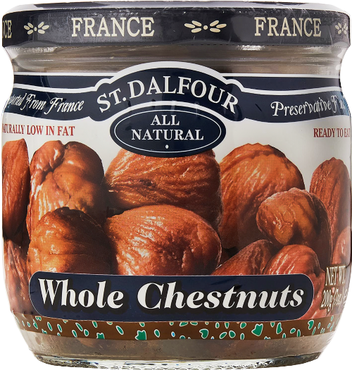 ST DALFOUR Whole Chestnuts 200g (Pack of 6)