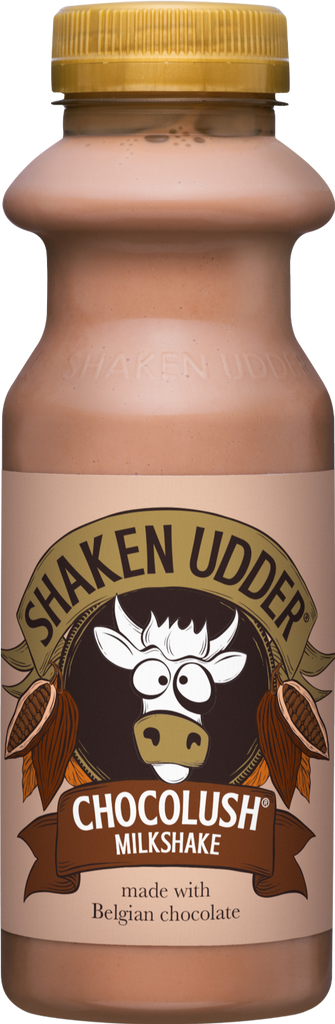 SHAKEN UDDER Chocolush Milkshake - Bottle 330ml (Pack of 10)