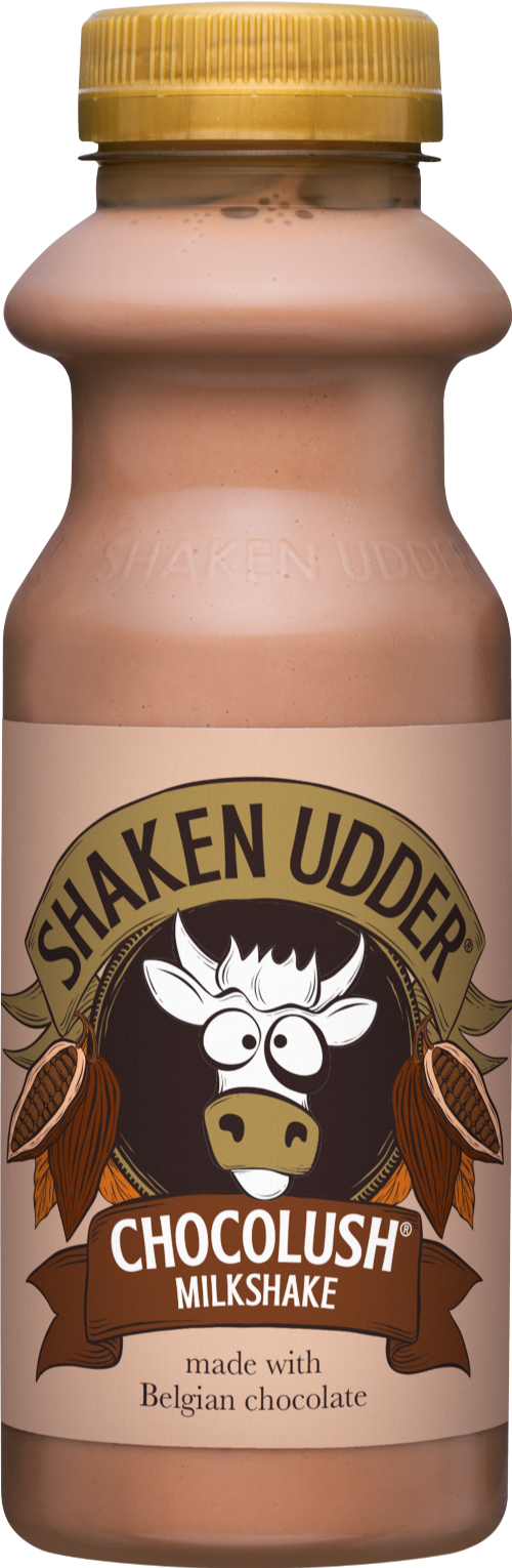 SHAKEN UDDER Chocolush Milkshake - Bottle 330ml (Pack of 10)