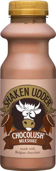 SHAKEN UDDER Chocolush Milkshake - Bottle 330ml (Pack of 10)