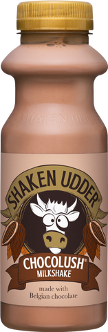 SHAKEN UDDER Chocolush Milkshake - Bottle 330ml (Pack of 10)