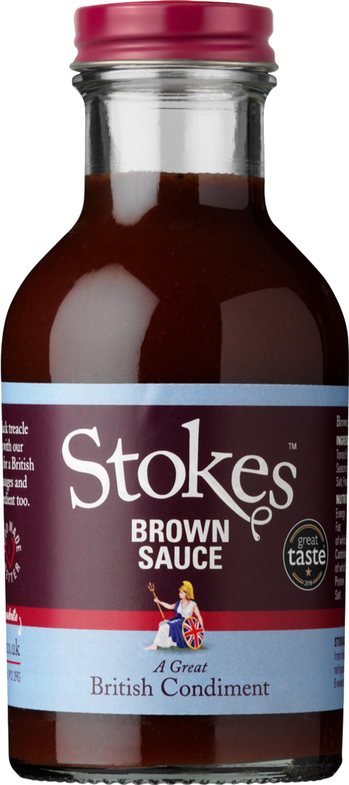 STOKES Brown Sauce 320g (Pack of 6)