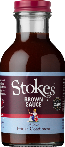 STOKES Brown Sauce 320g (Pack of 6)