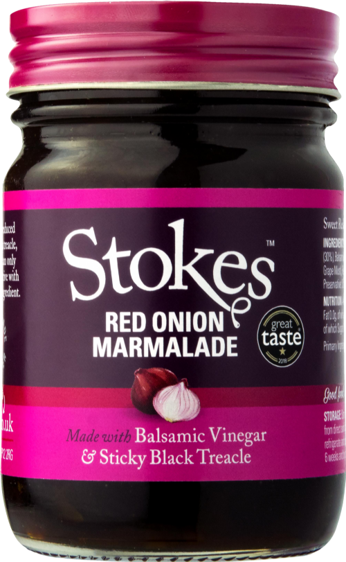 STOKES Red Onion Marmalade 265g (Pack of 6)