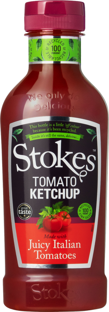 STOKES Tomato Ketchup - Squeezy 485g (Pack of 10)