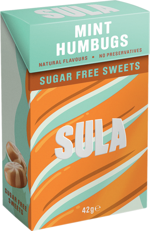 SULA Mint Humbugs 42g (Pack of 14)