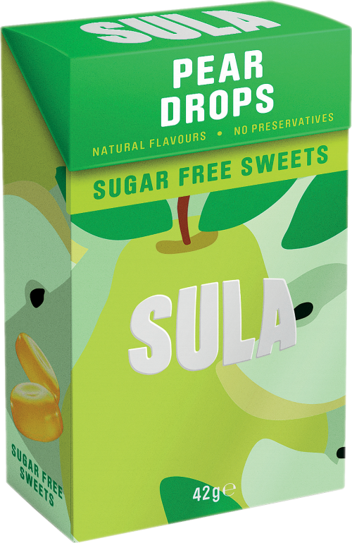 SULA Pear Drops 42g (Pack of 14)