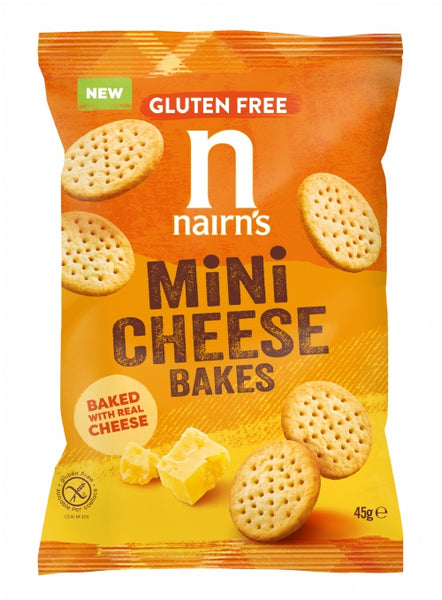 NAIRN'S Gluten Free Mini Cheese Bakes 45g (Pack of 14)