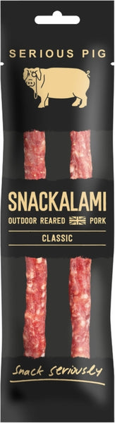 SERIOUS PIG Snackalami - Classic 30g (Pack of 12)