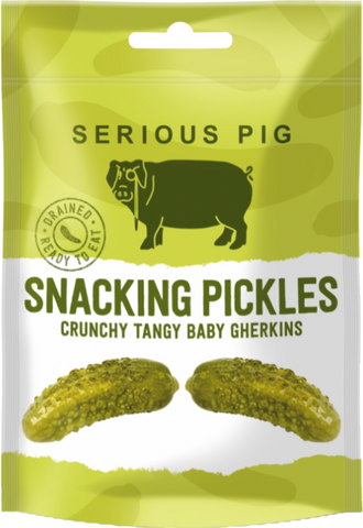 SERIOUS PIG Snacking Pickles 40g (Pack of 24)