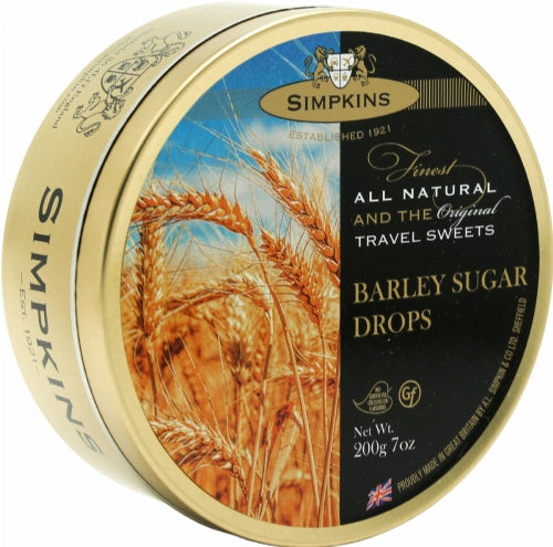 SIMPKINS Barley Sugar Travel Sweets 200g (Pack of 6)