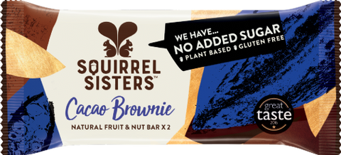 SQUIRREL SISTERS Cacao Brownie 40g (Pack of 16)