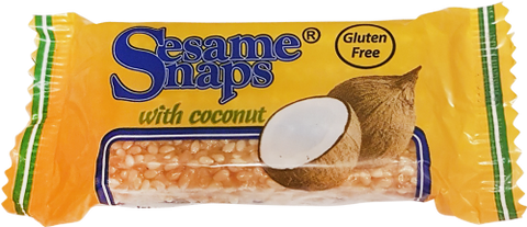 SESAME SNAPS with Coconut 30g (Pack of 24)