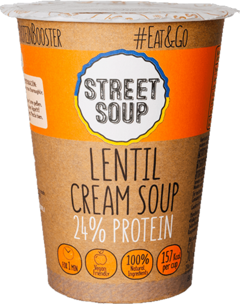 STREET SOUP Lentil Cream Soup 50g (Pack of 12)