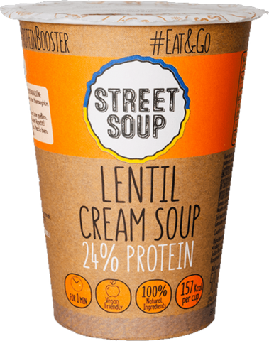 STREET SOUP Lentil Cream Soup 50g (Pack of 12)