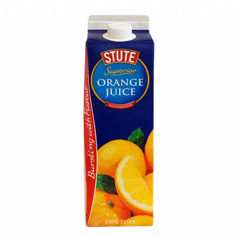 STUTE Superior Orange Juice 1L (Pack of 12)