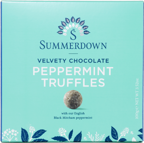 SUMMERDOWN Peppermint Truffles 100g (Pack of 10)