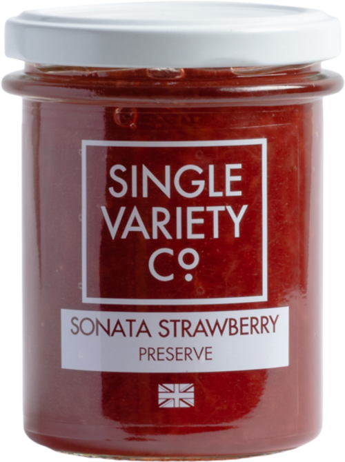 SINGLE VARIETY CO. Sonata Strawberry Preserve 225g (Pack of 6)