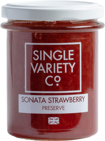 SINGLE VARIETY CO. Sonata Strawberry Preserve 225g (Pack of 6)