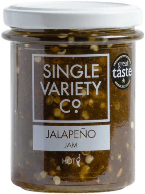 SINGLE VARIETY CO. Jalapeno Jam 225g (Pack of 6)