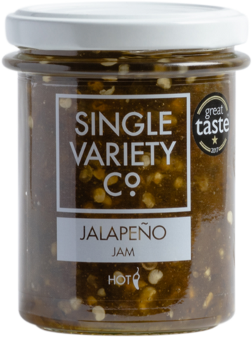 SINGLE VARIETY CO. Jalapeno Jam 225g (Pack of 6)