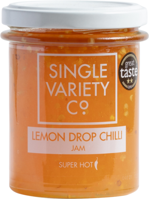 SINGLE VARIETY CO. Lemon Drop Chilli Jam 225g (Pack of 6)