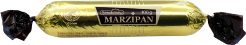 SCHLUCKWERDER Dark Chocolate Covered Marzipan Bar 100g (Pack of 30)