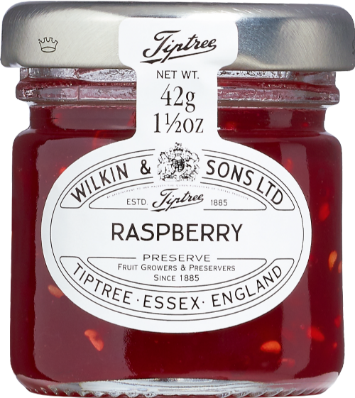 TIPTREE Raspberry Preserve (Miniature) 42g (Pack of 48)