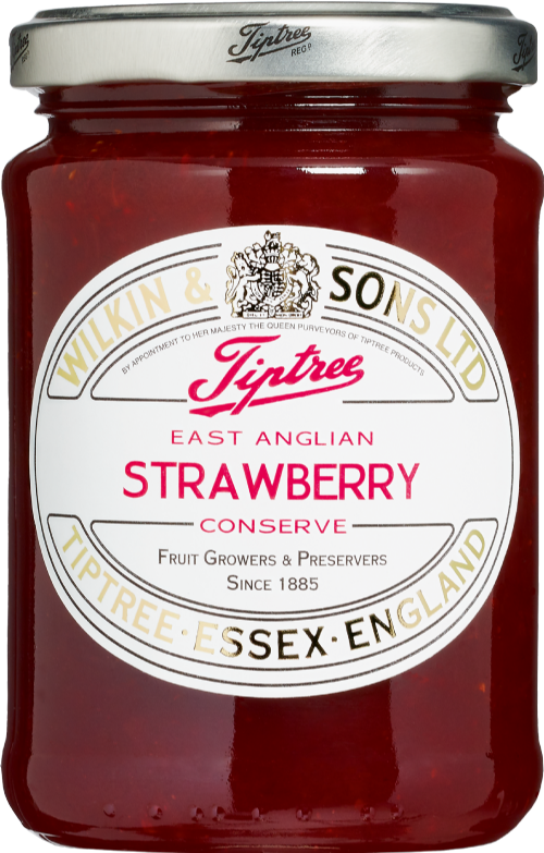 TIPTREE East Anglian Strawberry Conserve 340g (Pack of 6)