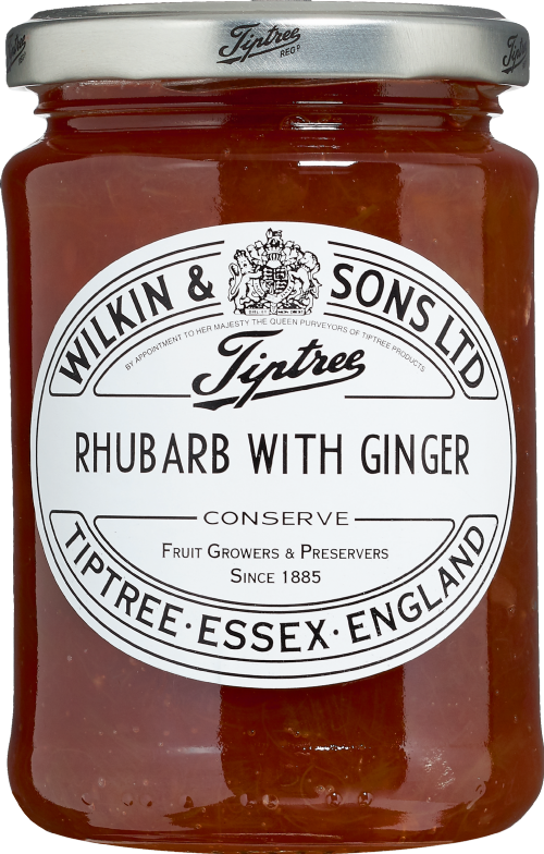 TIPTREE Rhubarb with Ginger Conserve 340g (Pack of 6)