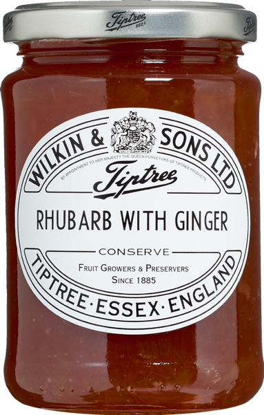 TIPTREE Rhubarb with Ginger Conserve 340g (Pack of 6)