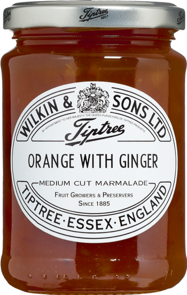 TIPTREE Orange with Ginger Marmalade (Medium Cut) 340g (Pack of 6)