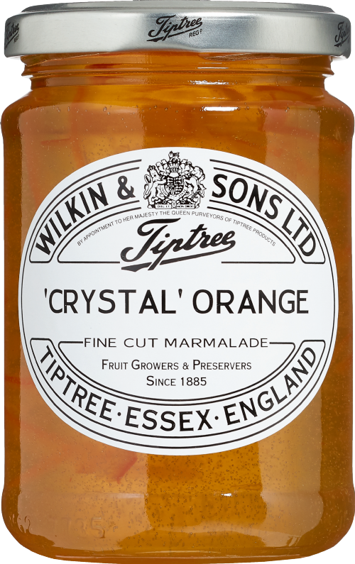 TIPTREE Crystal Orange Marmalade (Fine Cut) 340g (Pack of 6)