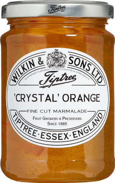 TIPTREE Crystal Orange Marmalade (Fine Cut) 340g (Pack of 6)