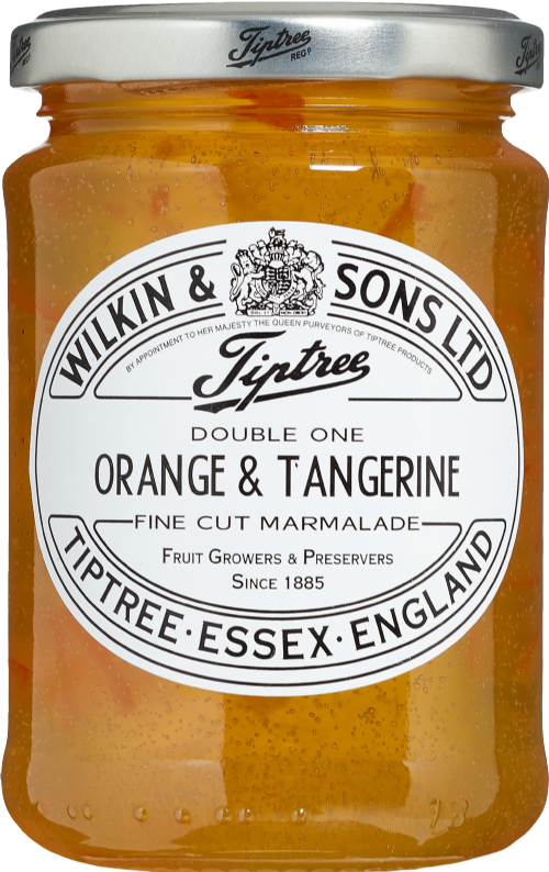 TIPTREE Double One Orange & Tangerine Marmalade FineCut 340g (Pack of 6)