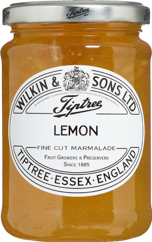 TIPTREE Lemon Marmalade (Fine Cut) 340g (Pack of 6)