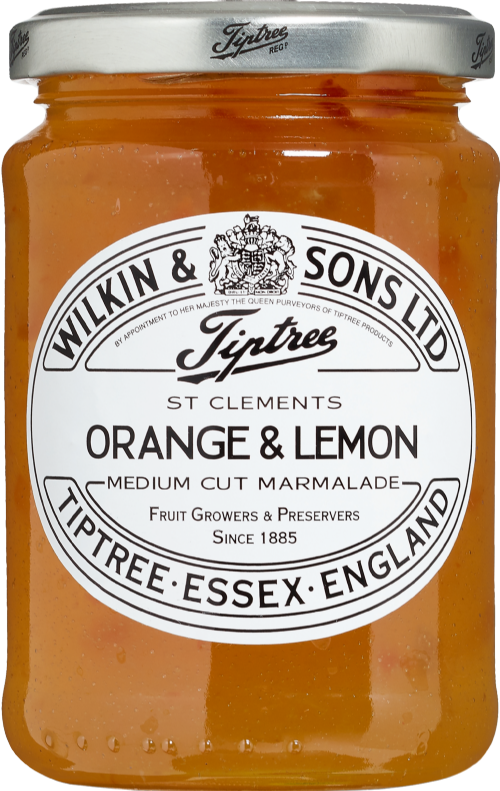 TIPTREE St Clements Orange & Lemon Marmalade (Med Cut) 340g (Pack of 6)