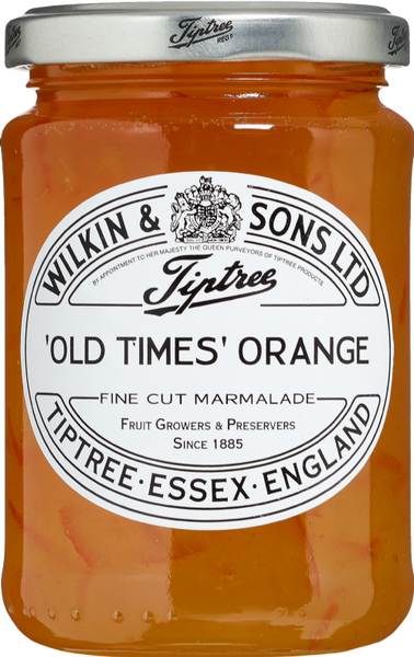 TIPTREE Old Times Orange Marmalade (Fine Cut) 340g (Pack of 6)